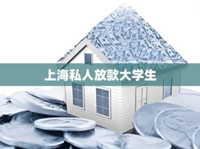 上海私人放款大学生